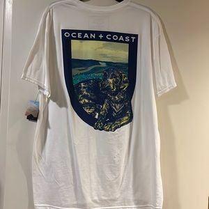 Mens Ocean and Coast T Shirt